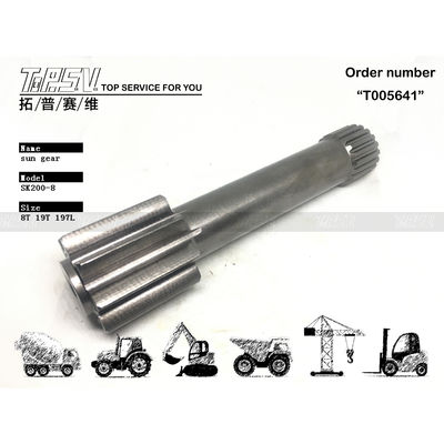 Good price YN15V00037S004 High Durability SK210-8 Excavator Travel 1 Stage Sun Gear in Black Color for Heavy-Duty Applications en línea