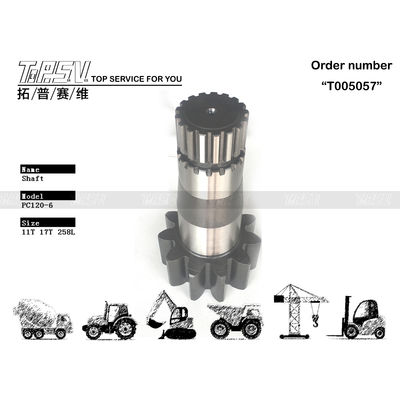 Good price 203-26-61220 Alta durabilidad Otros PC120-6 Excavadora Balanceador Pinion Reducción Partes Material de acero Diseño duradero Construcción Construcción de acero en línea