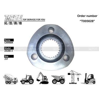 2050691 Negro ZX200-3 Excavadora Viaje Dispositivo portador de 1 etapa Depende del tipo de embalaje para facilitar el manejo y el mantenimiento