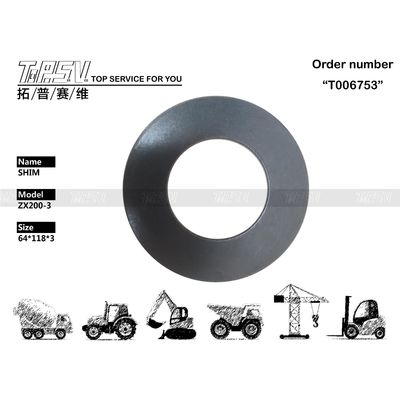 4401293 Ver imagen ZX200-3 Excavadora Viaje 1a etapa transportador Shim piezas de repuesto Electrónica piezas de repuesto Tratamiento térmico para una mayor eficiencia