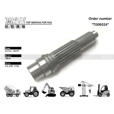 Good price Embalaje de bolsas convenientes para el transporte fácil de la bomba hidráulica TM18 Excavadora de viaje del eje del motor en línea