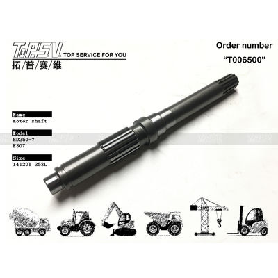 Good price Customizable HD250-7 Excavator Travel Motor Shaft Air Conditioner Parts for Optimal Cooling in Steel Equipment en línea