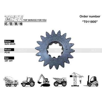 Good price Alta Durabilidad PC40 Excavadora de Viaje Gear Box 1 Etapa Sun Gear Ingeniería de precisión asegura un movimiento de oscilación suave adecuado para excavadoras pesadas en línea