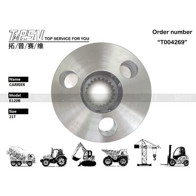 124-7901 E120B Excavadora Giro 2 Etapas Sistema de Engranajes Planetarios de Precisión que Garantiza una Transmisión de Par Suave y Mayor Eficiencia del Equipo