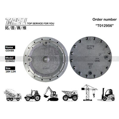 Good price Tapa del mando final de la excavadora E336D2 con accionamiento por motor hidráulico, optimizada para alta precisión y durabilidad en maquinaria de excavación en línea
