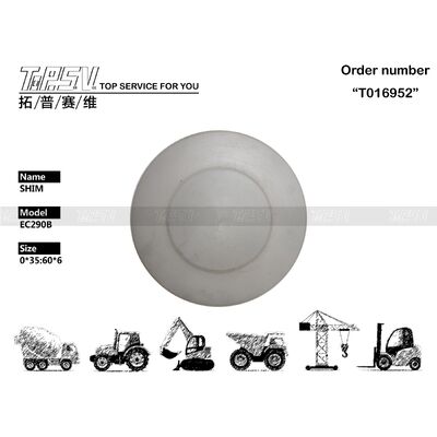 Good price VOE14880960 Alta precisión EC290B Excavadora oscilación de 2 etapas Sun Gear Shim Piezas de repuesto piezas electrónicas componentes duraderos que aseguran el funcionamiento y reducen el tiempo de inactividad del equipo en línea