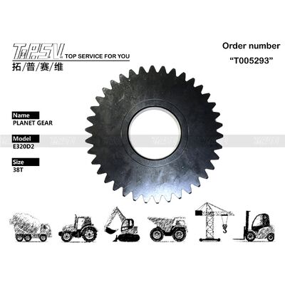 333-2991 Motor hidráulico E320D2 Excavadora Viaje 1 Etapa Equipo planetario con tratamiento térmico y embalaje sellable
