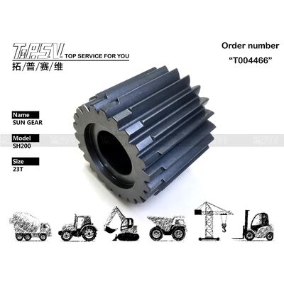 KRC0148 Engranaje solar de dos etapas para giro de excavadora SH200 de alta precisión para reparación de maquinaria en excavadoras