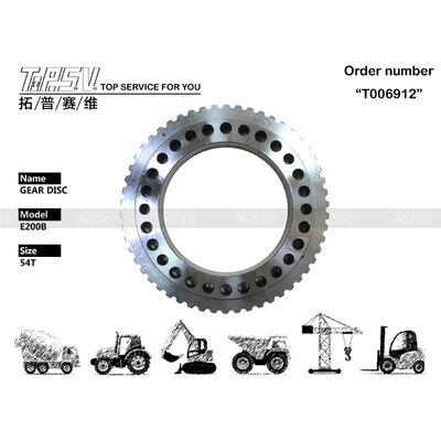 Good price 096-4318 piezas del disco del engranaje de la etapa del viaje 3 del excavador de E200B para los recambios del excavador de la impulsión del viaje en línea
