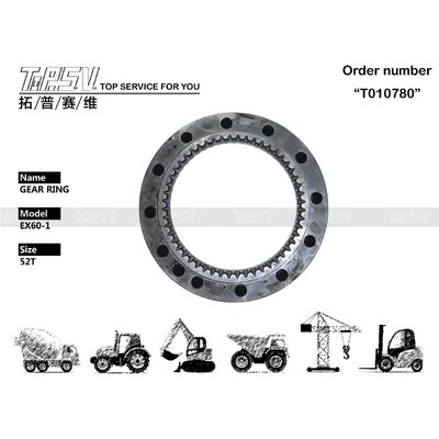 2024077 Caja de engranajes oscilante de alta precisión para excavadora HITACHI EX60-1